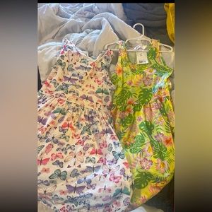 2 NWT H&M girls dresses